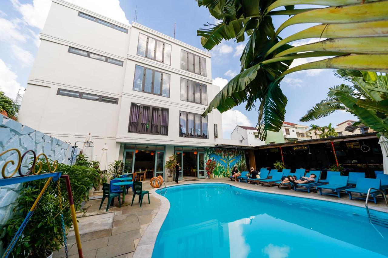 Bed Station Hostel & Pool Bar Hoi An " Former Sunflower" ภายนอก รูปภาพ